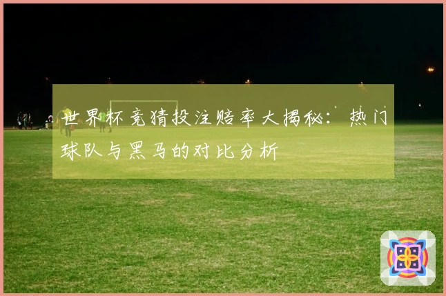 世界杯竞猜投注赔率大揭秘：热门球队与黑马的对比分析