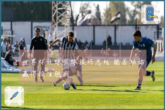 世界杯让球买球技巧总结 能否助你赢得投注胜利